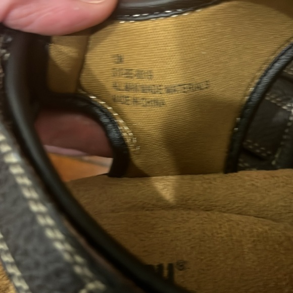 NEW! NEVER WORN! Men’s Brown Leather Sandals I purchased for my Dad-never worn - Picture 6 of 6